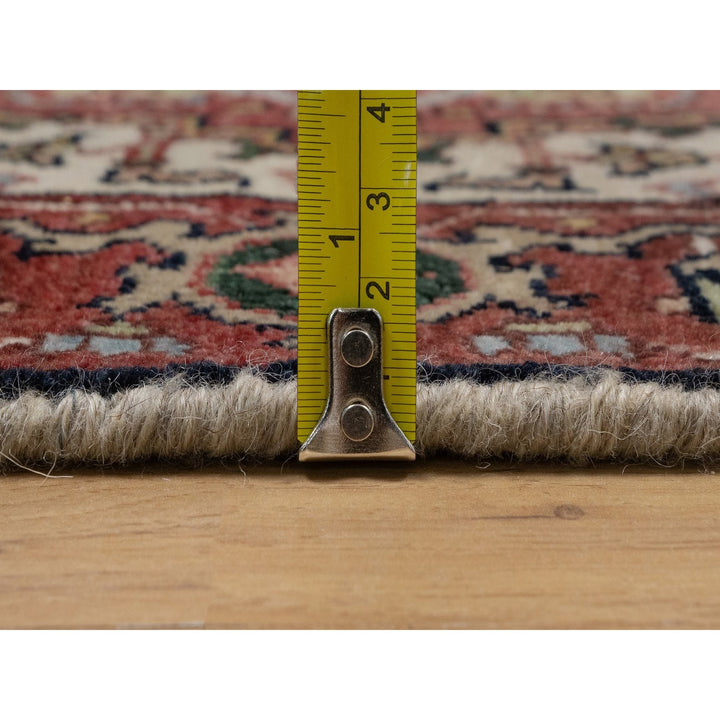 2'0" x 3'1" New Hand Knotted Ivory Wool Rectangle Oriental Rug - MOA10291520